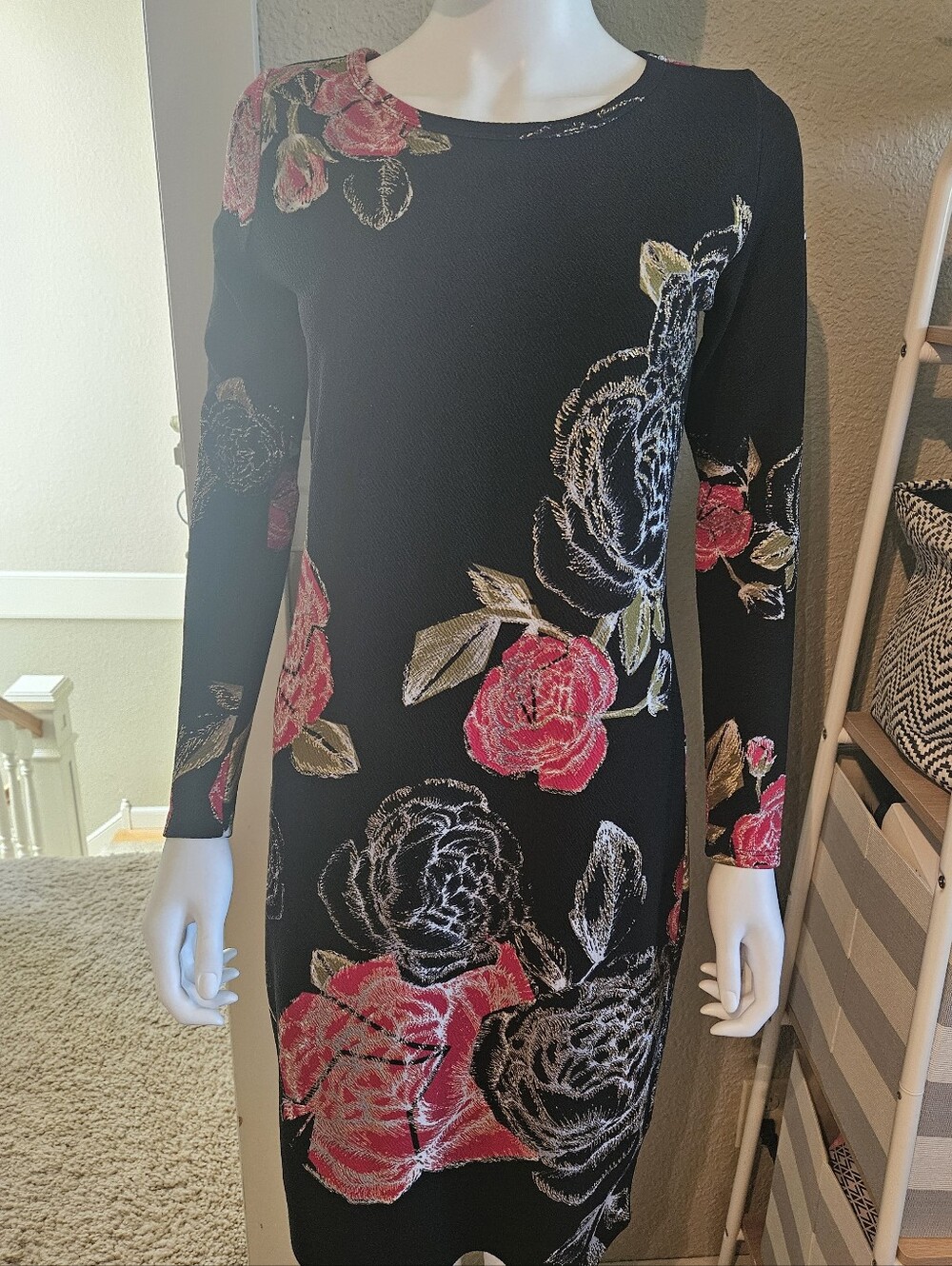 LulaRoe Elegant Long Sleeve Pencil Dress Size Small
